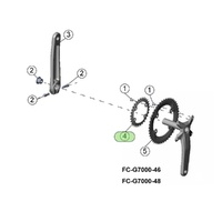 Microshift SWORD 29T CHAINRING BCD 80 Y-FC7000-29