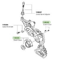 MICROSHIFT Sword Clutch Cover Kit Y-RD305, Sword Clutch Cover Kit