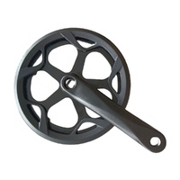 PROWHEEL Crankset PRO-548PP-3 Single Speed Square Taper Inc Chain Guard 165mm 48T