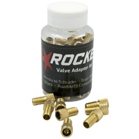QBP Valve Adaptor Presta To Schrader Valve Jar 50 Piece