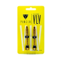 Ride Panzer Tubeless Valves 2 pcs Gold 48mm