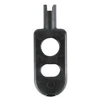VELOX Tubeless Schrader Valves Black Aluminum 60mm