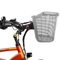 Stowaway EasyRider Front QR Basket 380x280x270 930g Enviro PP Material Grey(PICK BRACKET)