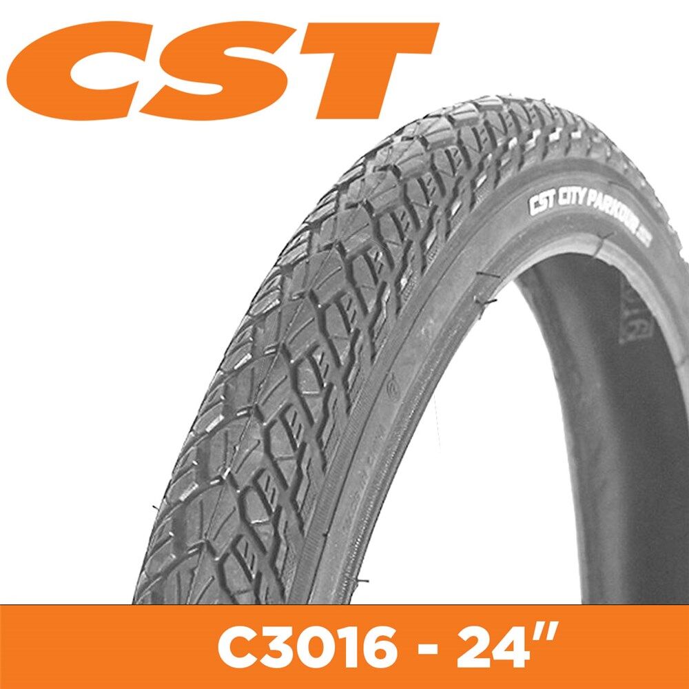 CST Tyre C3016 24 x 1.75 City Traveller Wire 