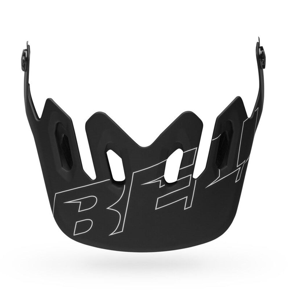 Bell Visor Super 3R/3 Matt Black/White Os 17