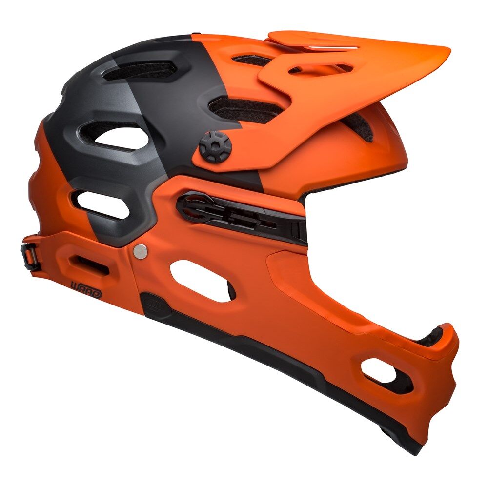 Bell Super 3R MIPS Matt Orange/Black (Md) 22