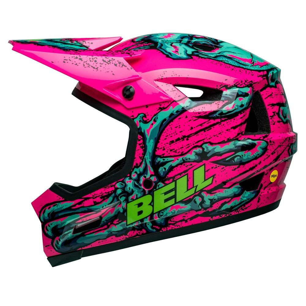 Bell Sanction 2 Dlx MIPS Bonehead Pink/Turquoise (Xl)