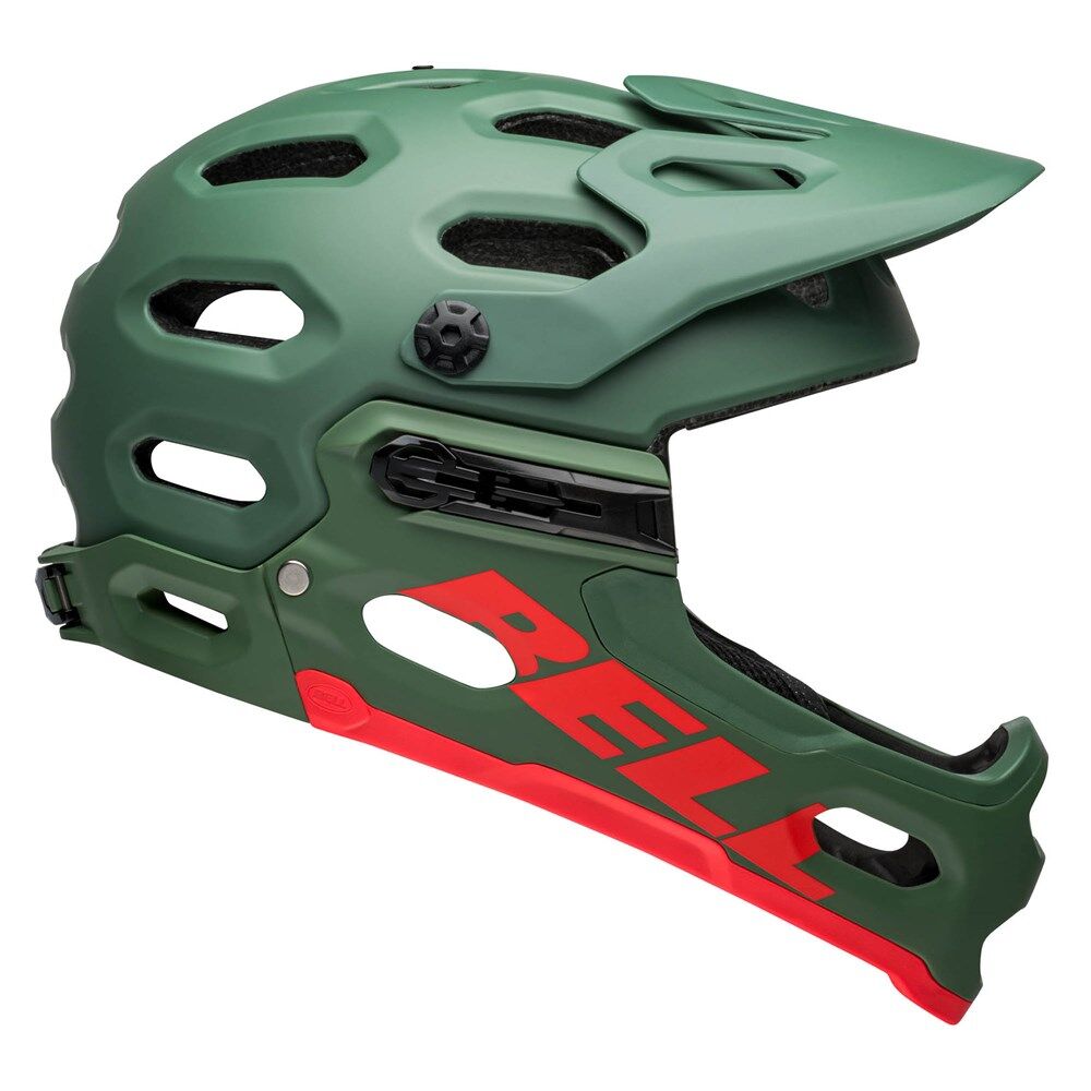 Bell Super 3R MIPS Matt Dk Grn/Infrared (Sm)