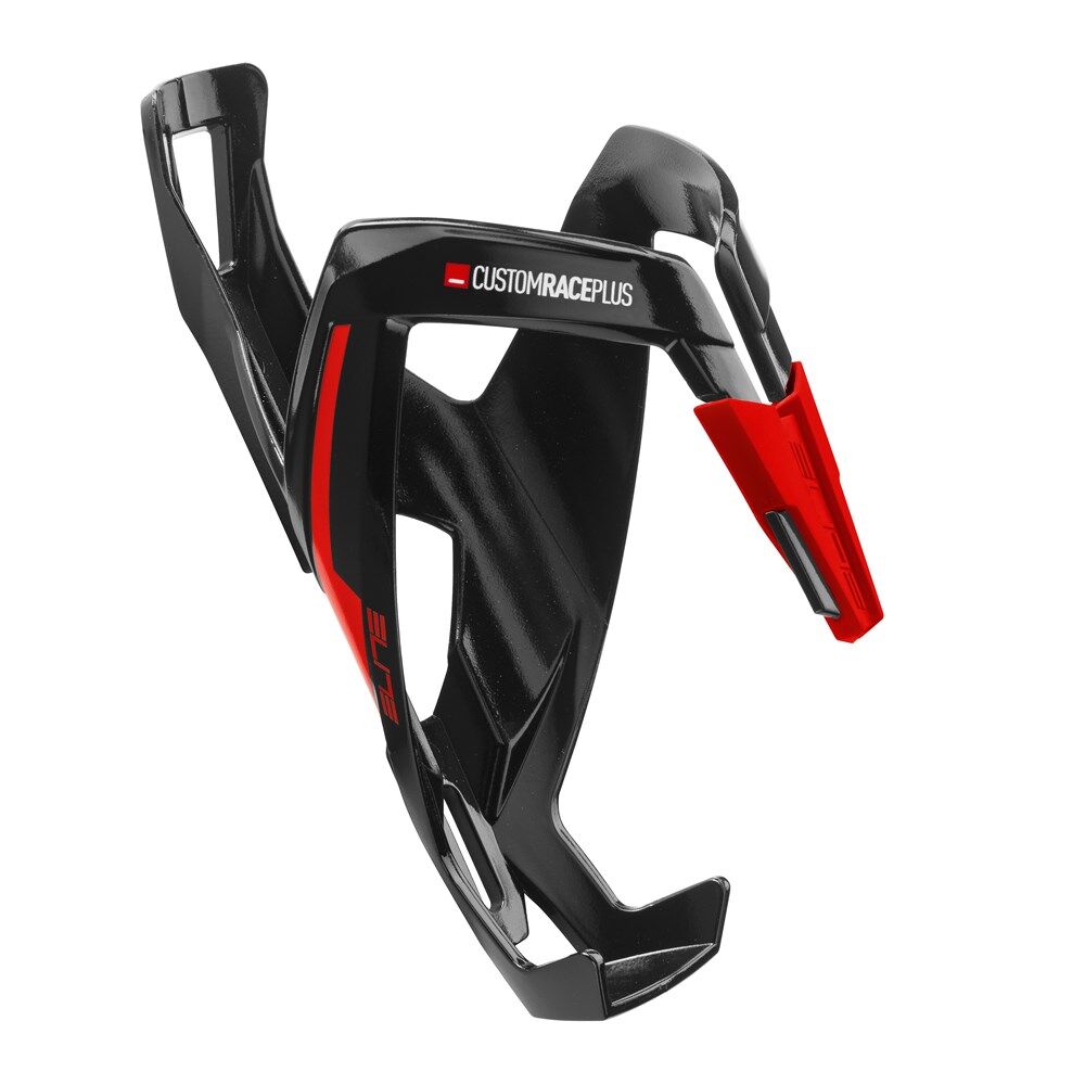Elite Bottle Cage Custom Race Black Glossy Red