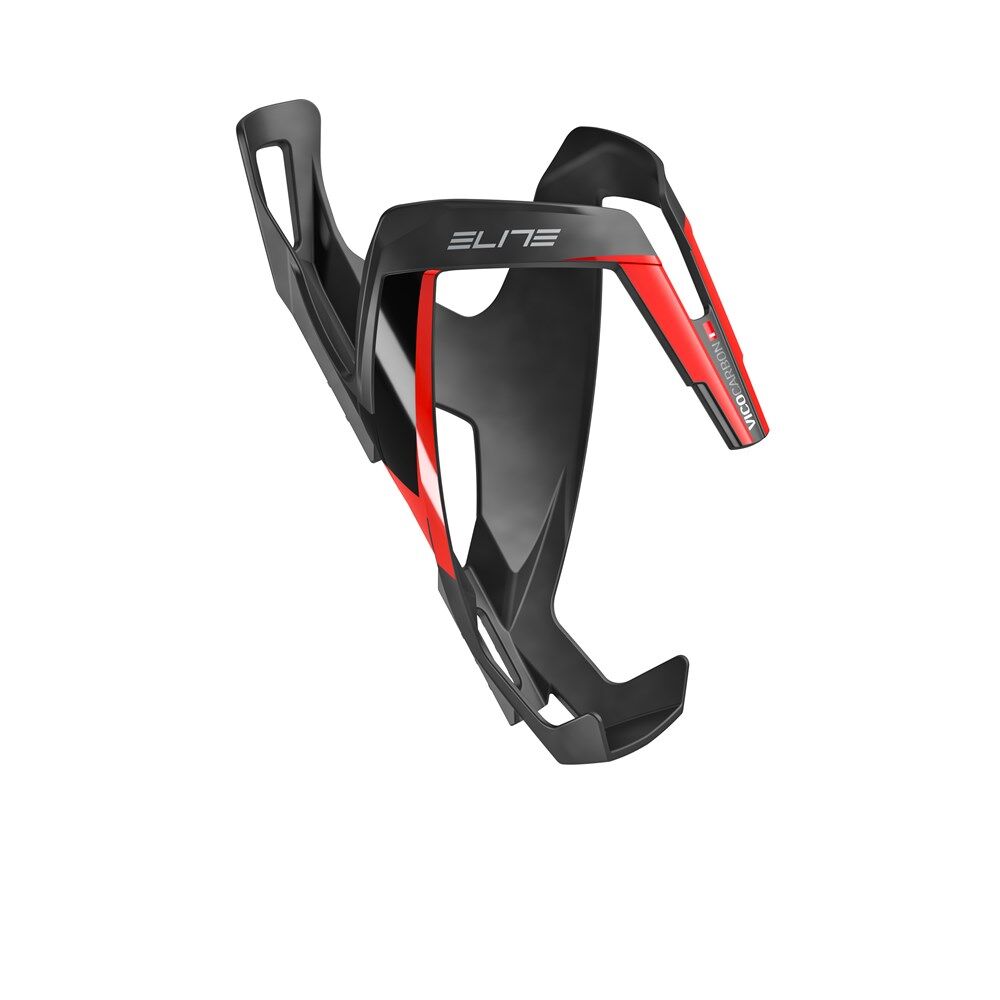 Elite Bottle Cage Vico Carbon Matt Black/Red