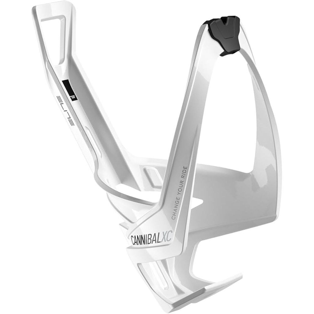 Elite Bottle Cage Cannibal Xc White/Black