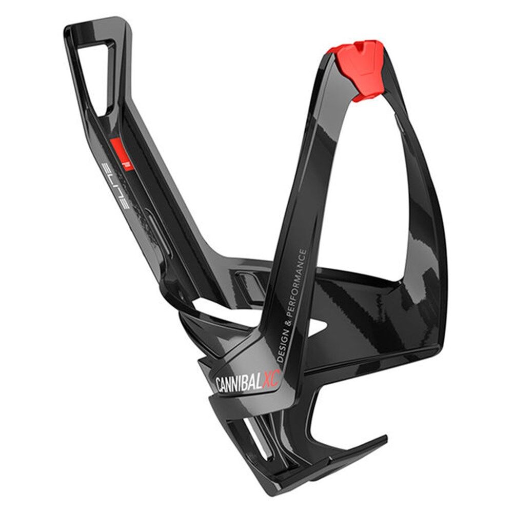 Elite Bottle Cage Cannibal Xc Black/Red