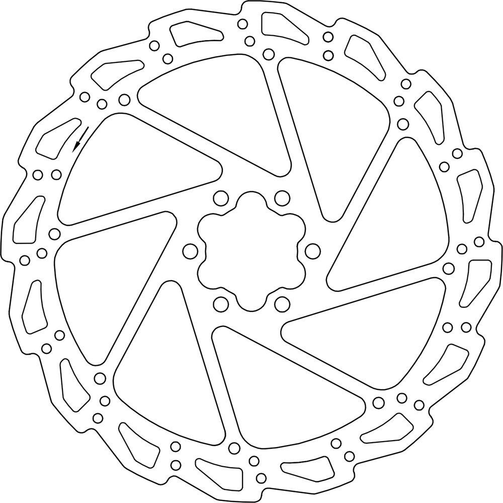 Ferodo Disc Rotor Tz-23 6-Bolt 180mm (2.3mm)