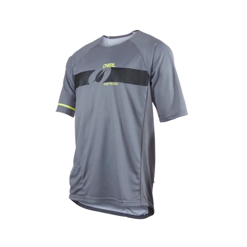Oneal Pin It Jersey Grey/Neon Yellow (Md)