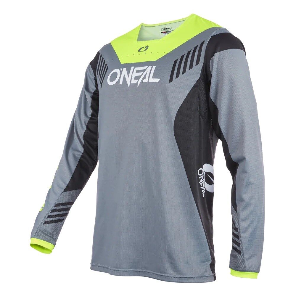 Oneal Element Fr Jersey Hybrid Grey/Neon Yellow (Xl)