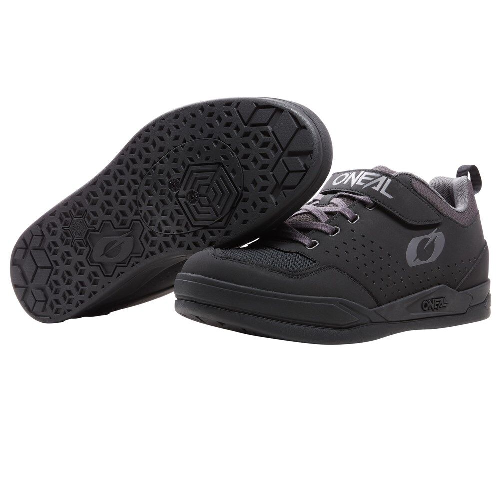 Oneal Flow Spd Shoe Black/Grey 10 (43)