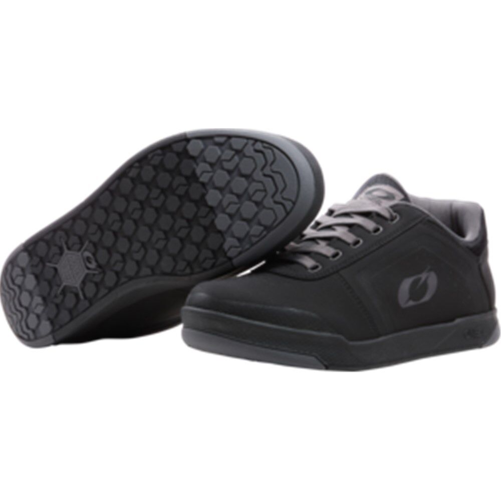 Oneal Pinned Pro Flat Shoe Black/Grey 12 (46)