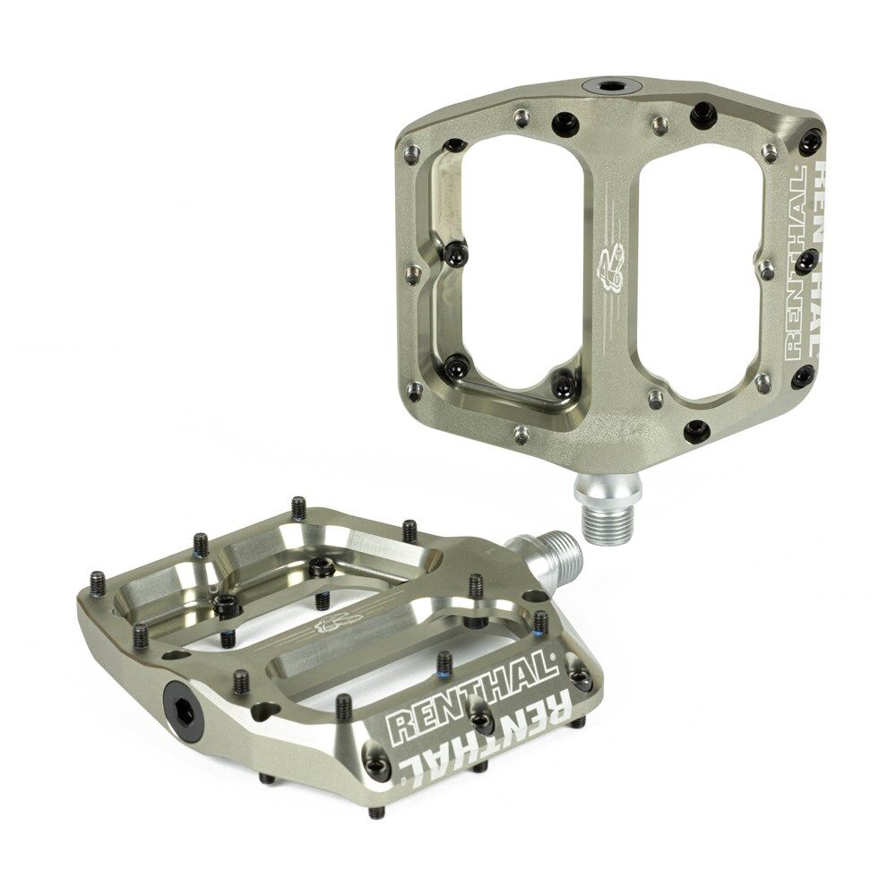 Renthal Revo-F Flat Pedal Alugold