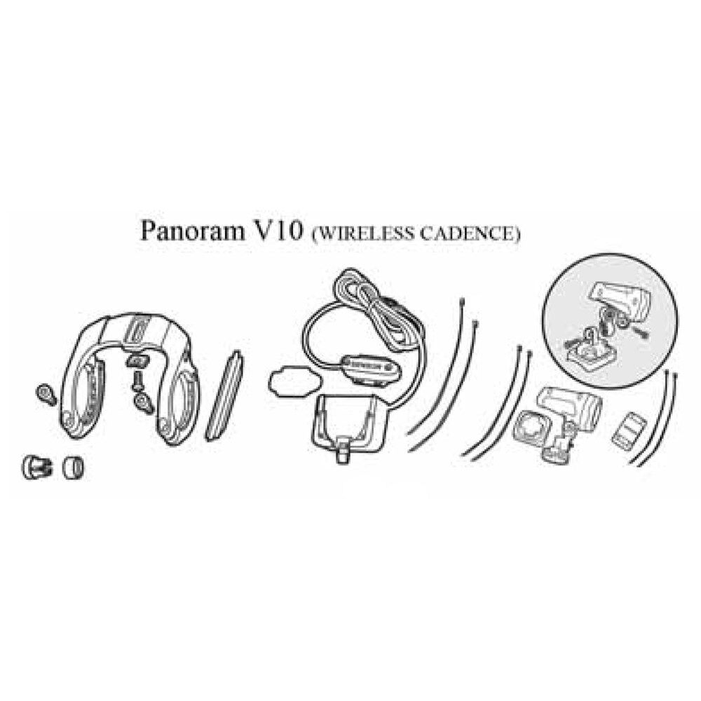 Topeak Fitting Kit Panoram V10C Cadence