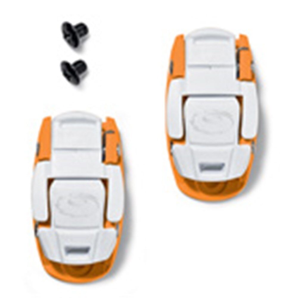 Sidi Caliper Buckle (No.03) Orange/White (Pair)