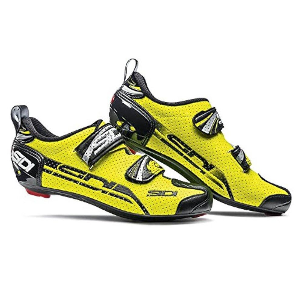 Sidi T-4 Air Carbon Comp Yellow Fluro Black (38)