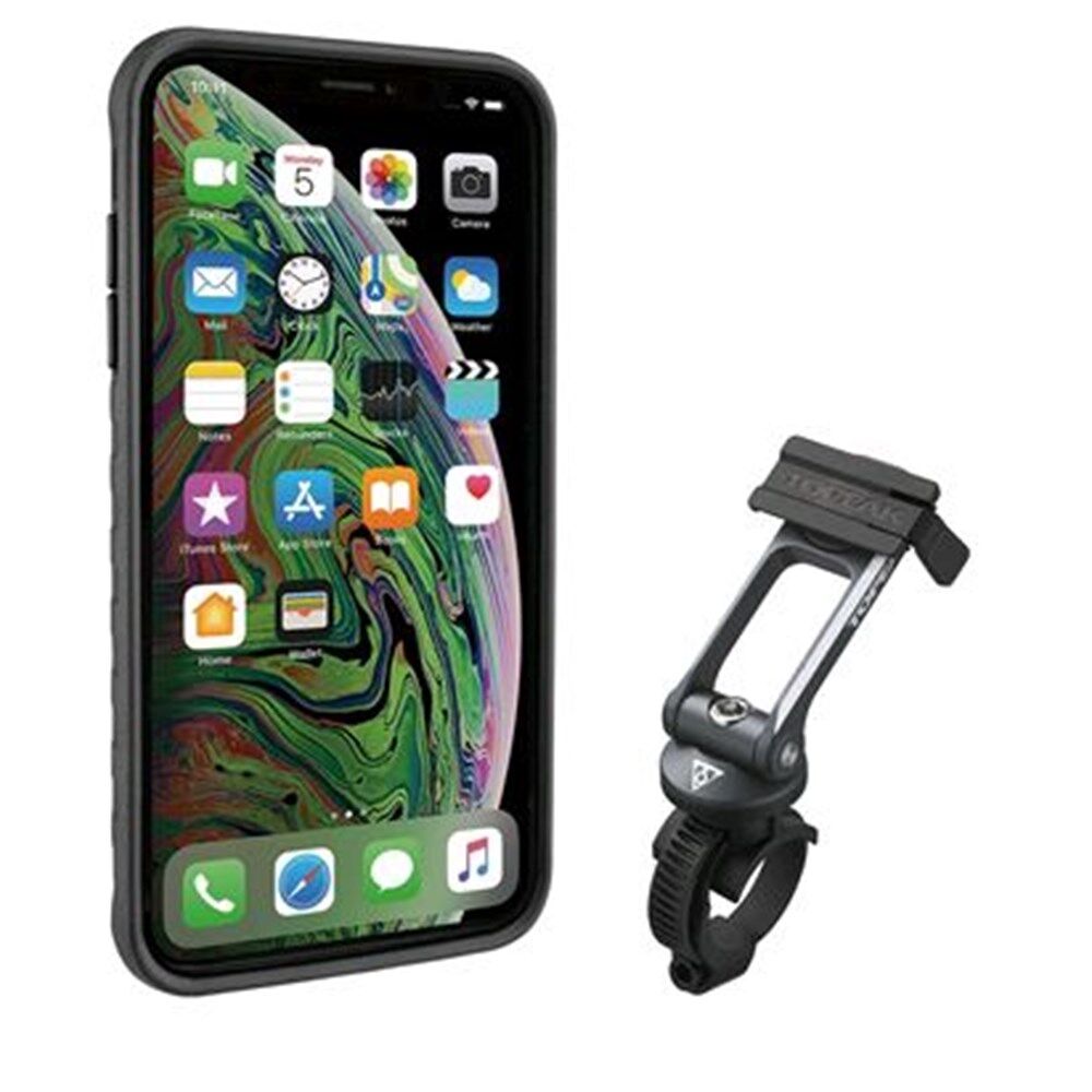 Topeak Ridecase With Mount For Iphone Xs Max Black/Grey