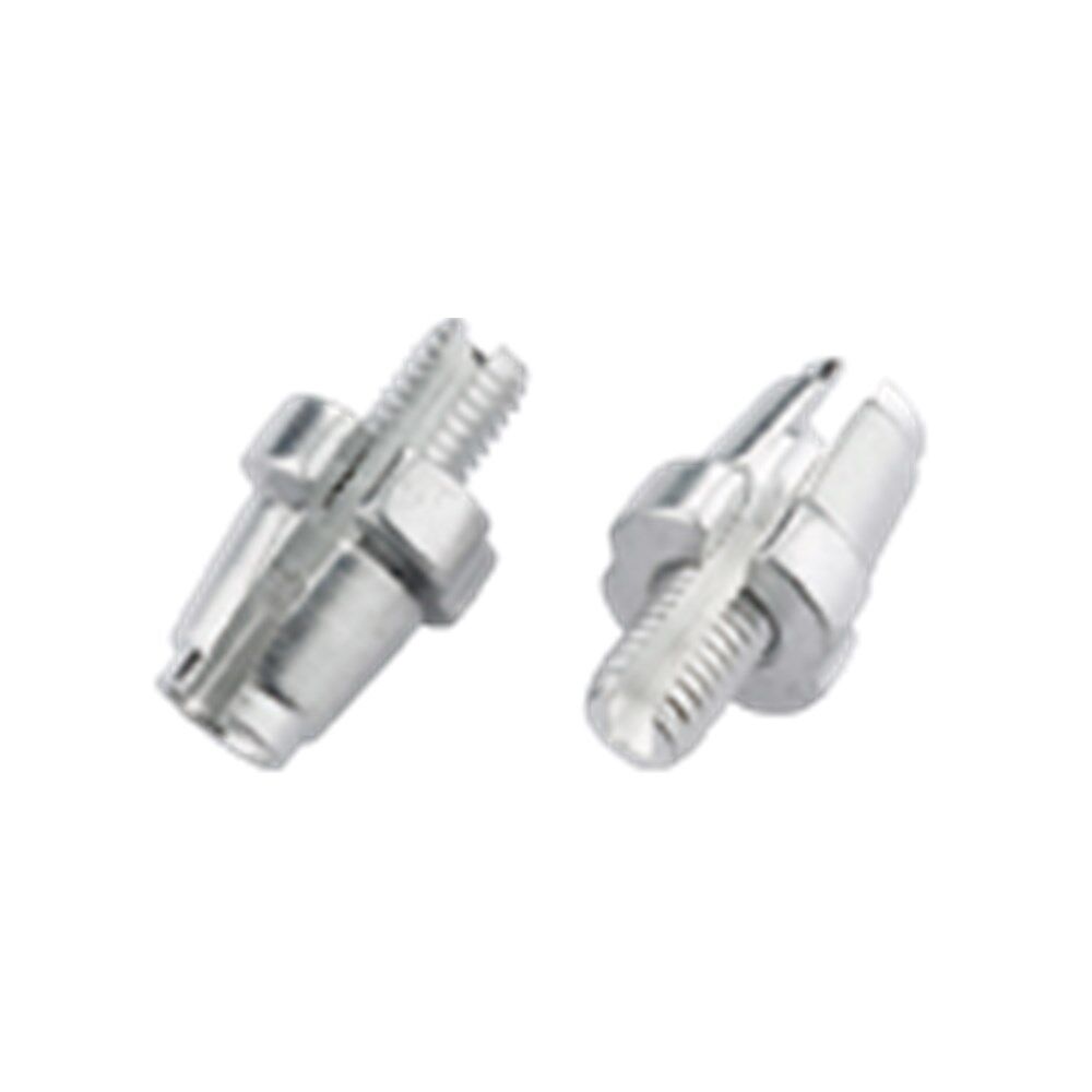 X-Tech Brake Lever Barrel Adjuster Tapered M7 Silver 10 Pcs