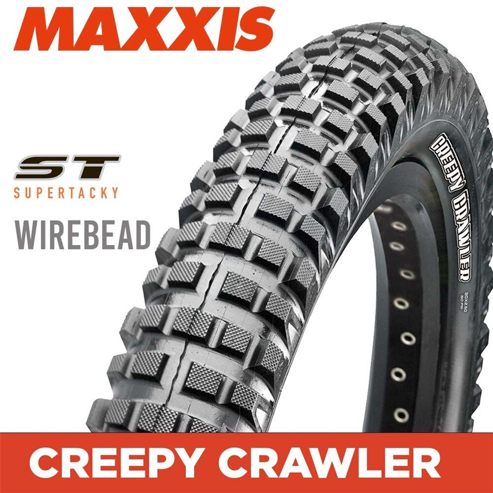 MAXXIS Creepy Crawler F 20 X 2.00 Wire 60 TPI Super Tacky Compound Black