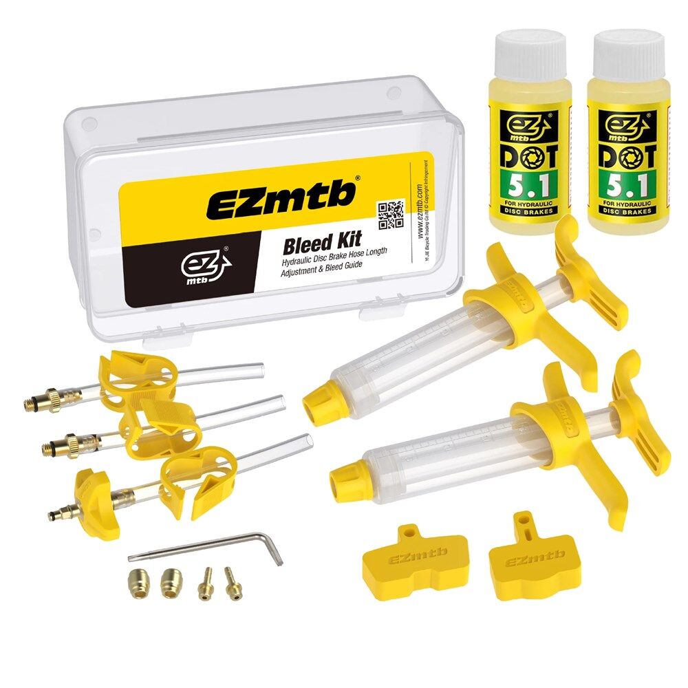 EZMTB Brake Bleed Kit SRAM / AVID with 2 x DOT Fluid