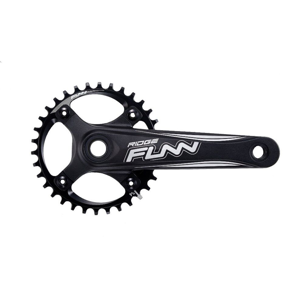 FUNN Crankset RIDGE 170mm Arm 32T 104mm BCD Solo Comp NW Chainring 68/73mm BB Included 24mm Axle