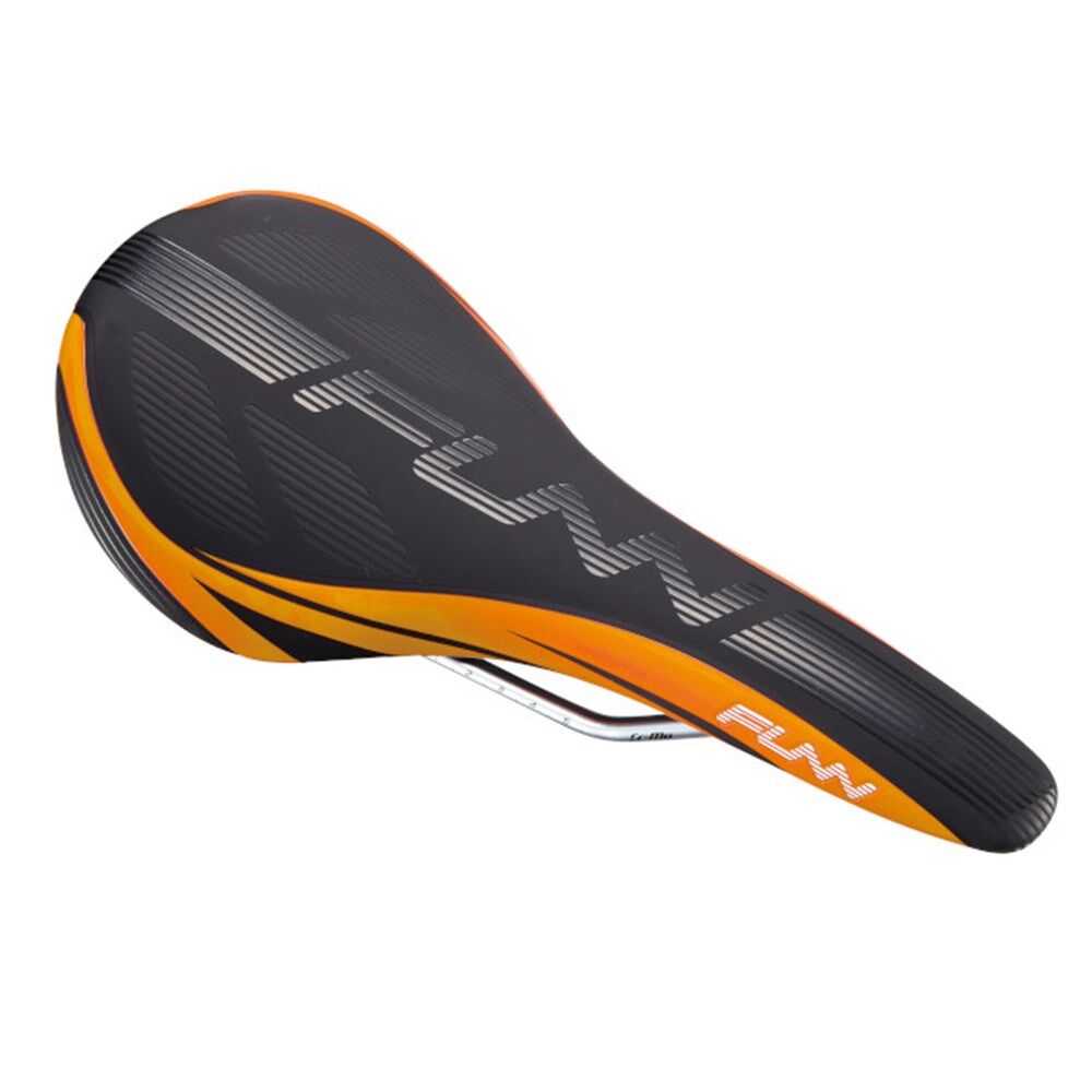 FUNN Saddle Adlib 128mm Wide 281mm Long Black/ Orange