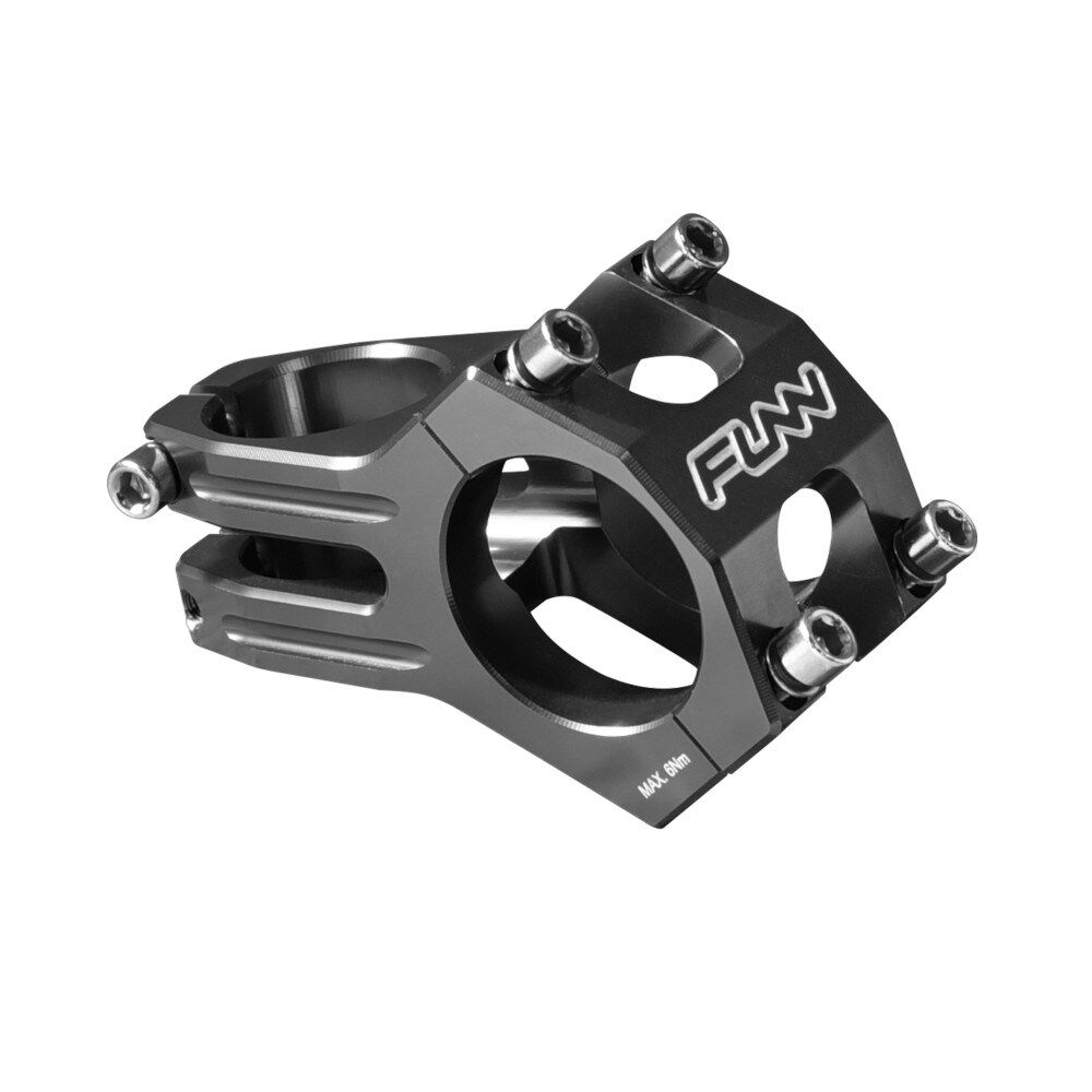 FUNN Stem Funnduro 35 45mm 0° Rise Steer 1-1/8 Inch Black