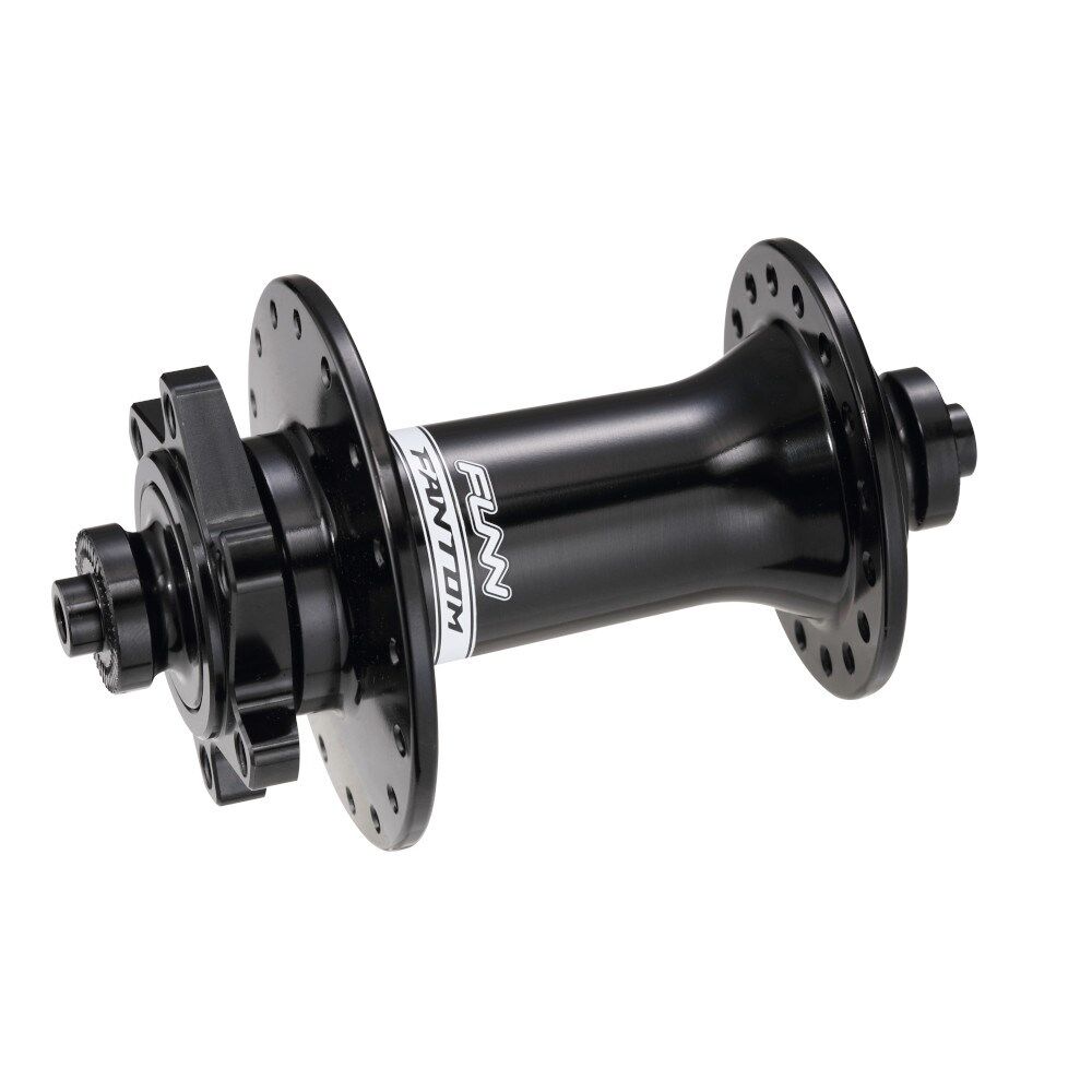 FUNN Hub Fantom Front 15 x 110mm Boost Axle Disc Brake 6-Bolt Black