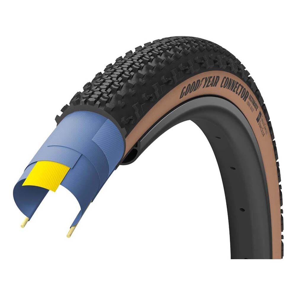 Goodyear Connector Ultimate Road Tubeless Tyre 700x40 Tan