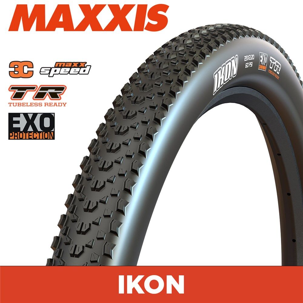 MAXXIS Ikon 26 X 2.35 Folding 120TPI EXO 3C MaxxSpeed TR