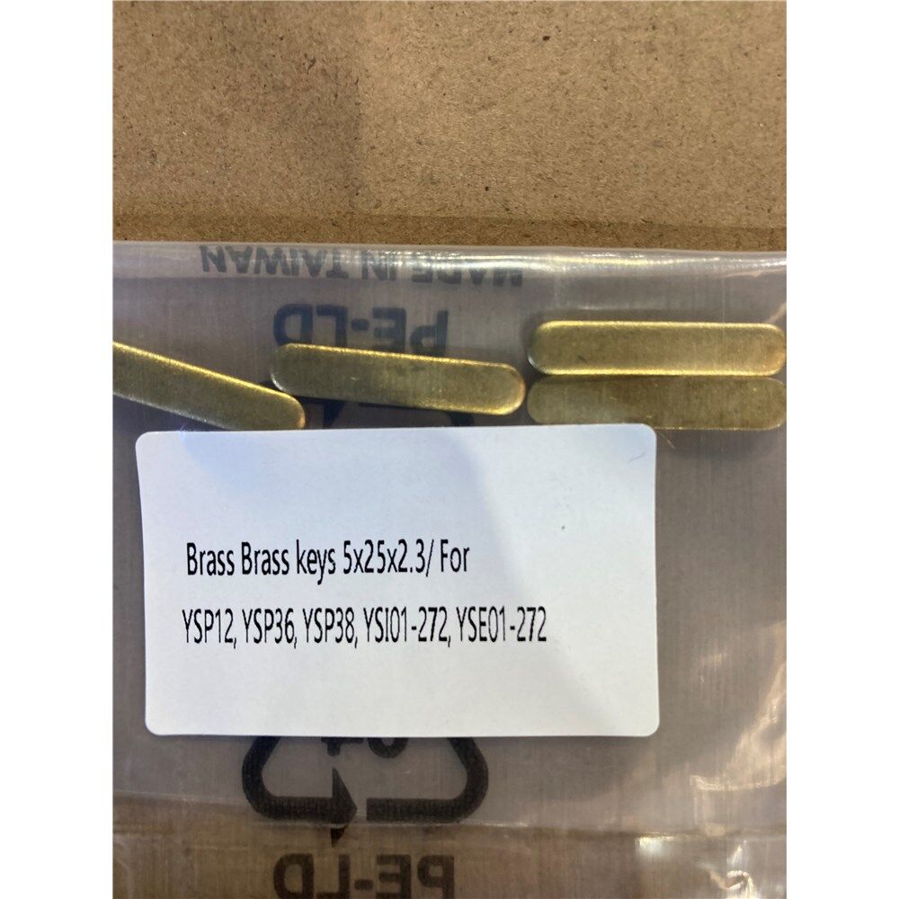 TRANZX Replacement Brass Key 5 x 25 x 2.3 YSP12 / 36 / 38 YSI01-272 YSE01  Dropper Post