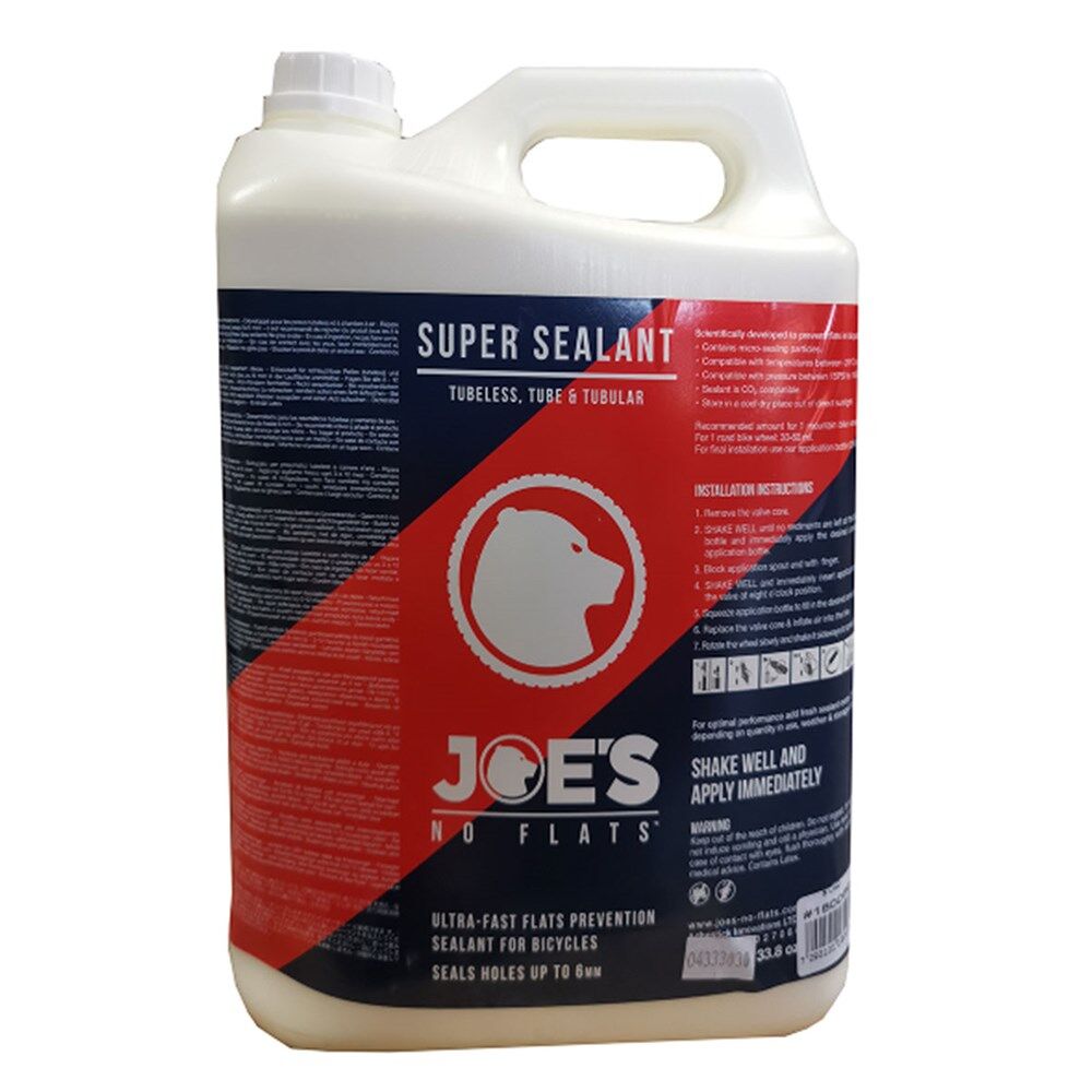 JOES NO-FLATS Super Sealant 5L Jerry Can Latex Based Ultra-Fast