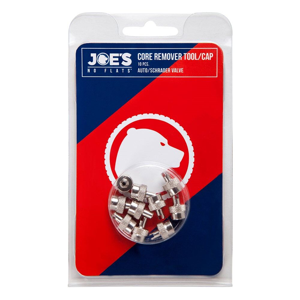 JOES NO-FLATS Schrader Valve Key/Cap 10PC