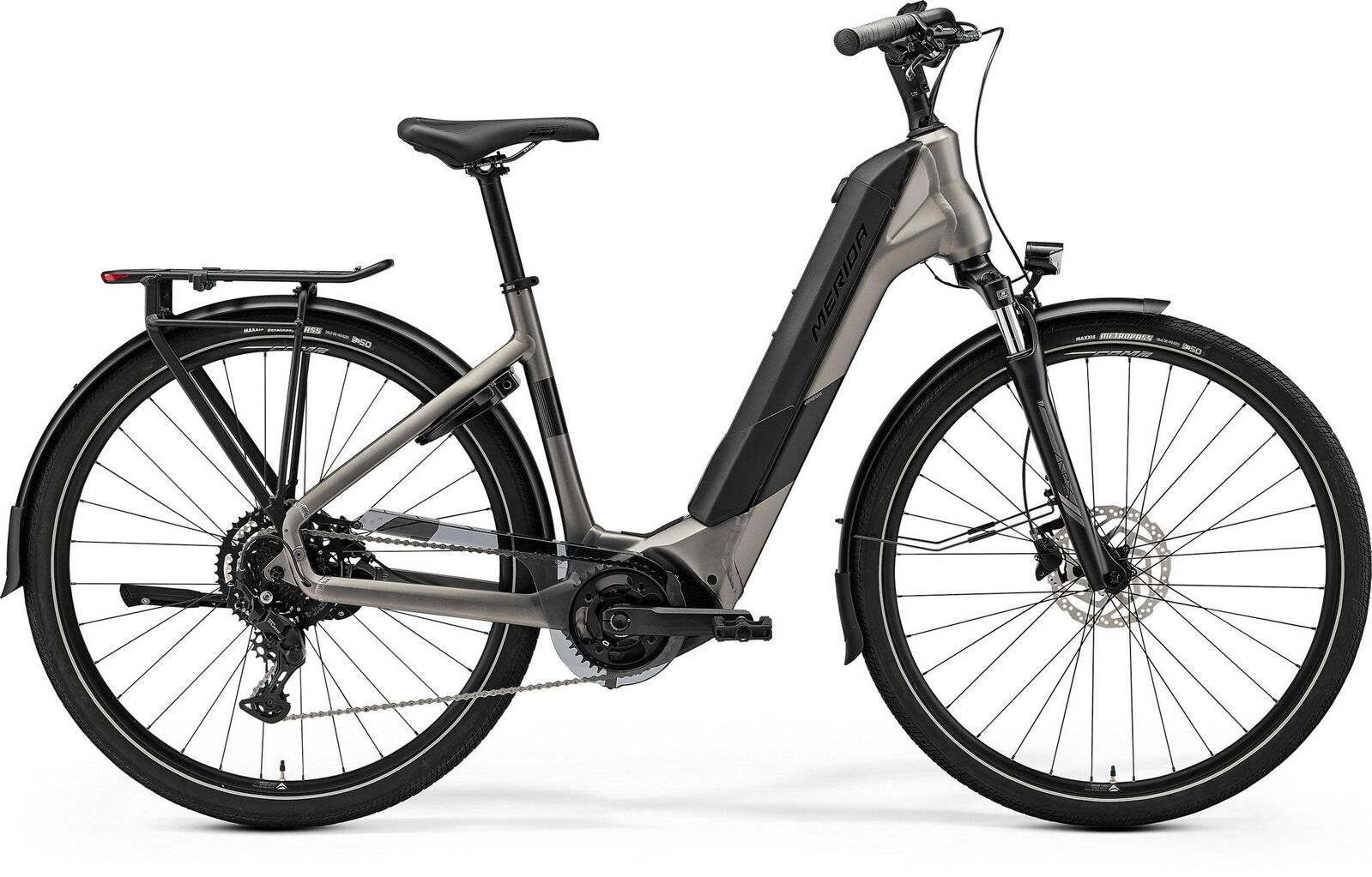 Merida Espresso City 400 EQ Silk Warm Slate Grey Black XL
