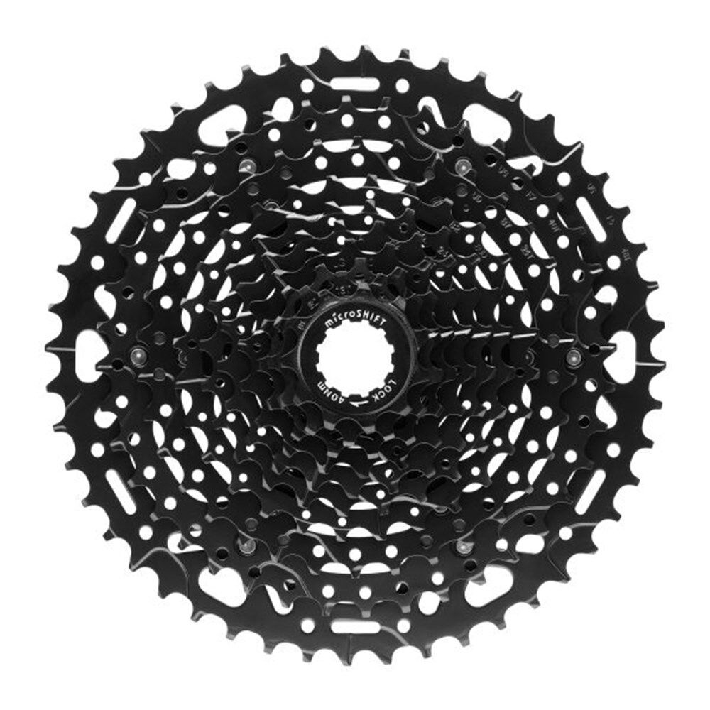 MICROSHIFT Cassette ADVENT X CS-H104  E-Bike 10 Speed 11-48T Steel & Chromoly Black