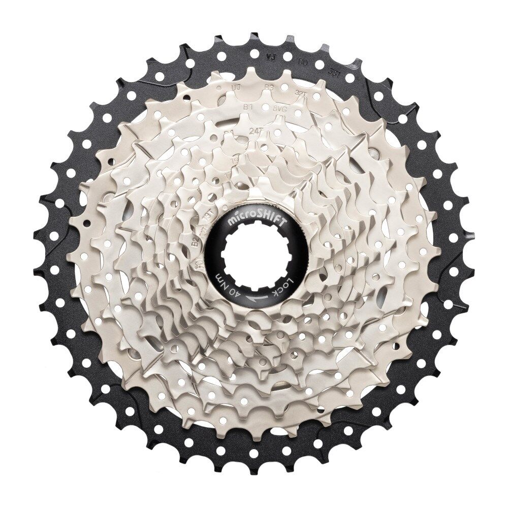 MICROSHIFT Sword Gravel G-Series Cassette 11-38 w/Spider