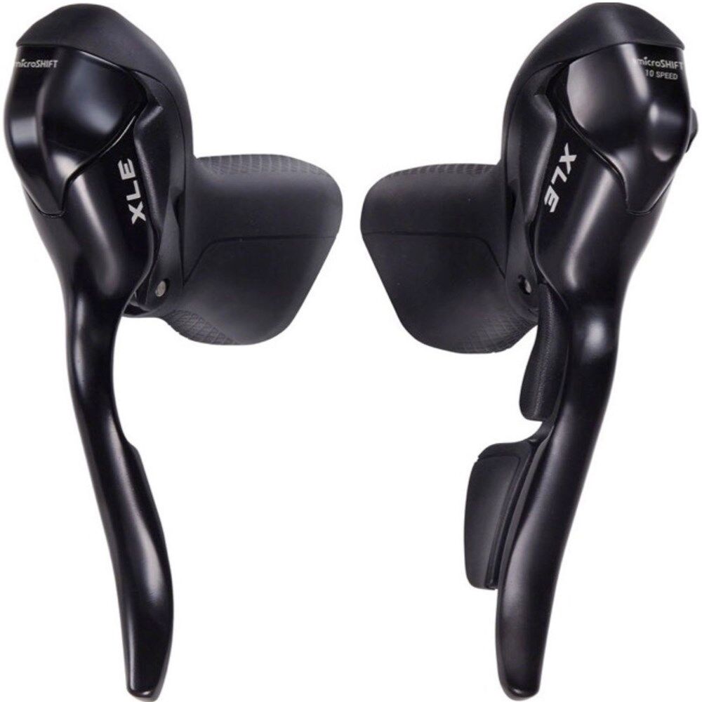 MICROSHIFT Drop Bar Shifter XLE 10 SB-M100 1x10 Speed Pair (Shimano Mountain)