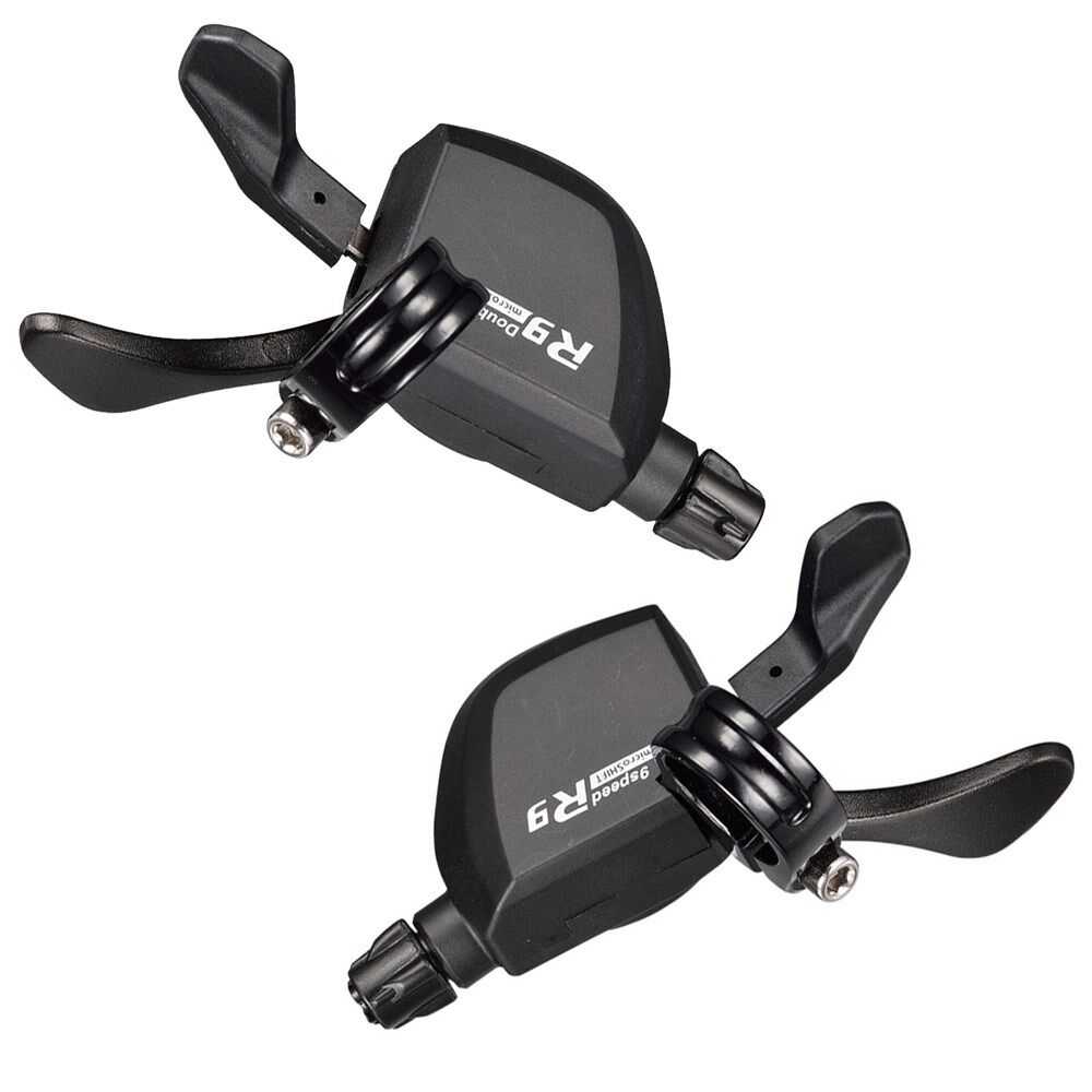 MICROSHIFT Xpress Shifter R9 SL-R859 2x9 Speed Extral Light Pair (Shimano Road)