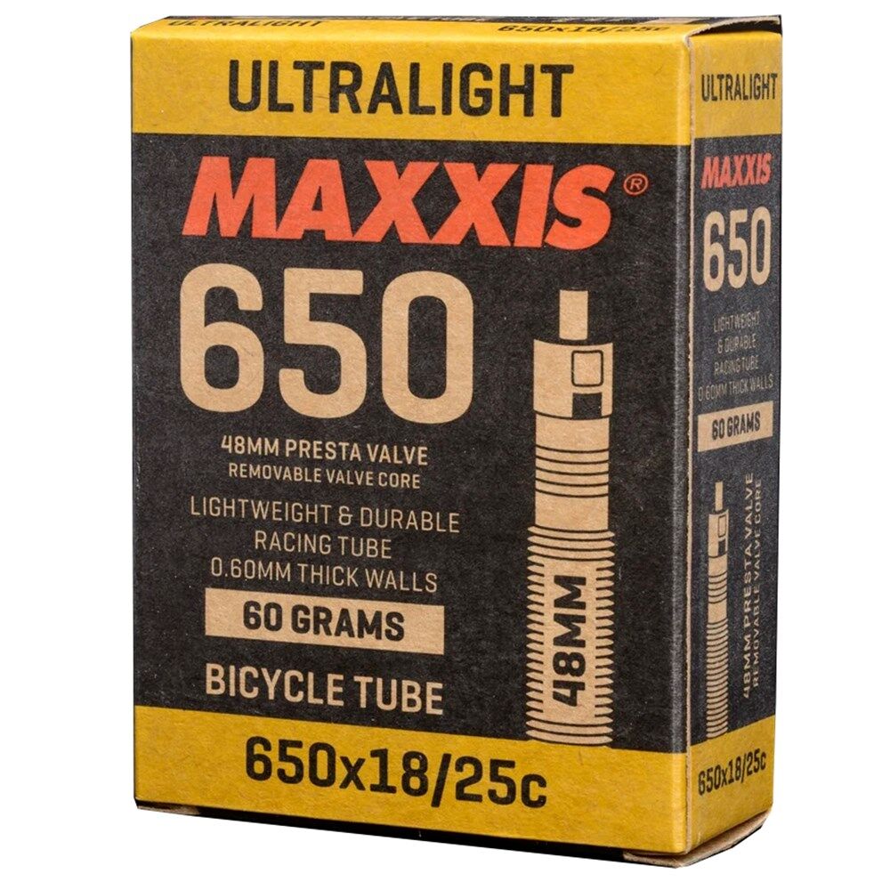 MAXXIS Tube Ultralight 650 X 18/23 PV48 RVC 60 Grams