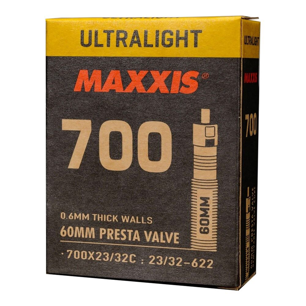MAXXIS Tube Ultralight 700 X 23/32 RVC60 76 Grams