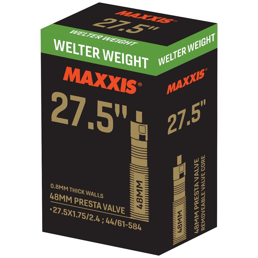 MAXXIS Tube Welterweight 27.5 X 1.75/2.40 PV48 Removable Presta Valve Core