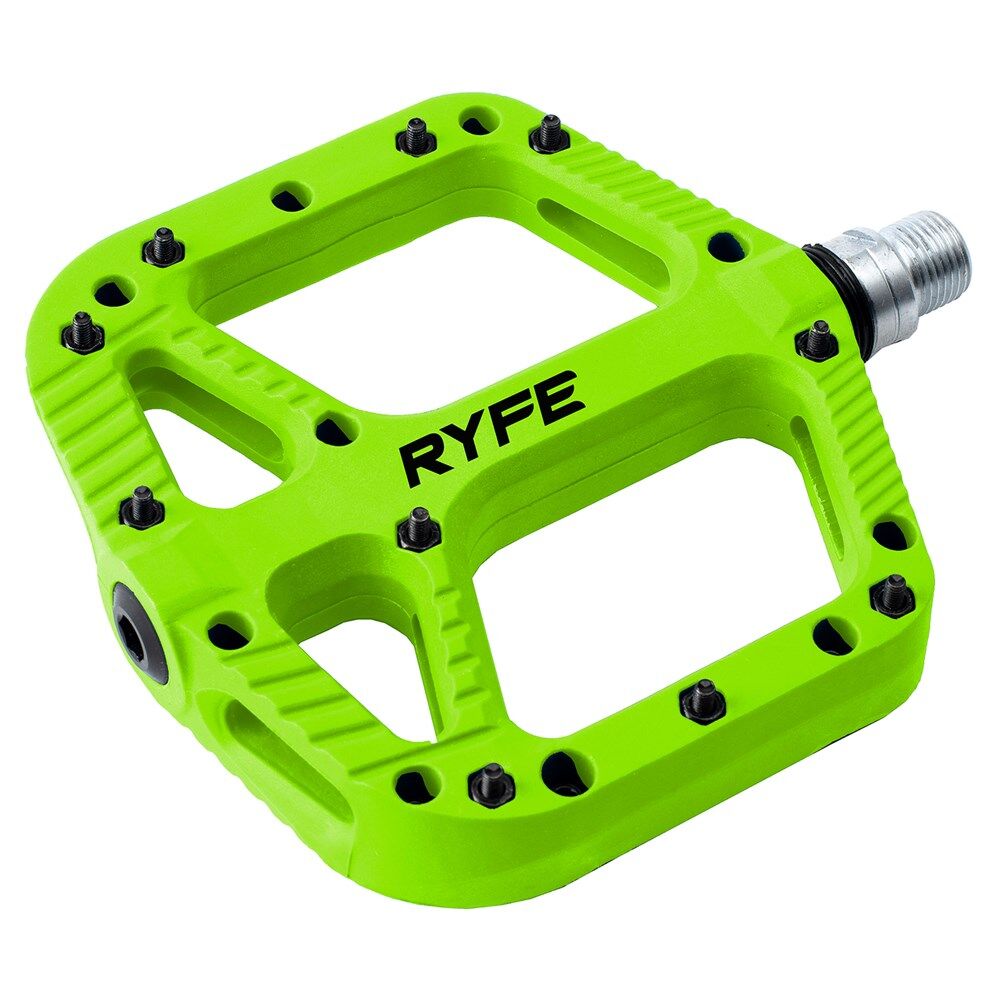RYFE Pedals SASQUATCH S/Bearing Nylon Comp Body Atomic Green