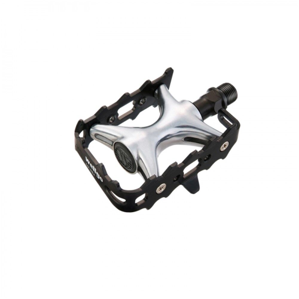 QBP Pedal Alloy Trek 9/16 Silver Du Bearing