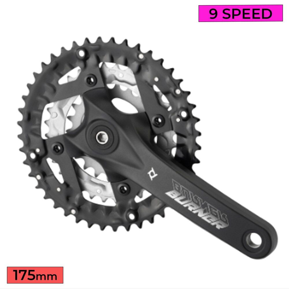 PROWHEEL Crankset MTB Burner 401 3x9 Square Taper 113mm Axle 175mm