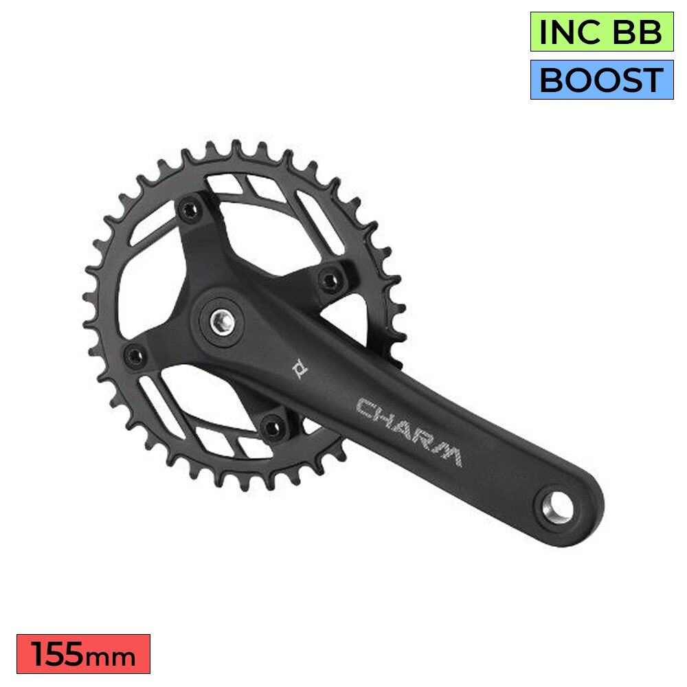 PROWHEEL JR Crankset CHARM-FD04S 155mm Inc BSA 73mm Boost 32T NW 10/11s